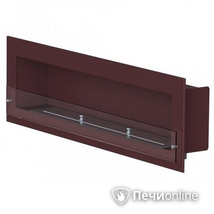 Биокамин ЭкоЛайф Window 800 Glass black burgundy в Архангельске